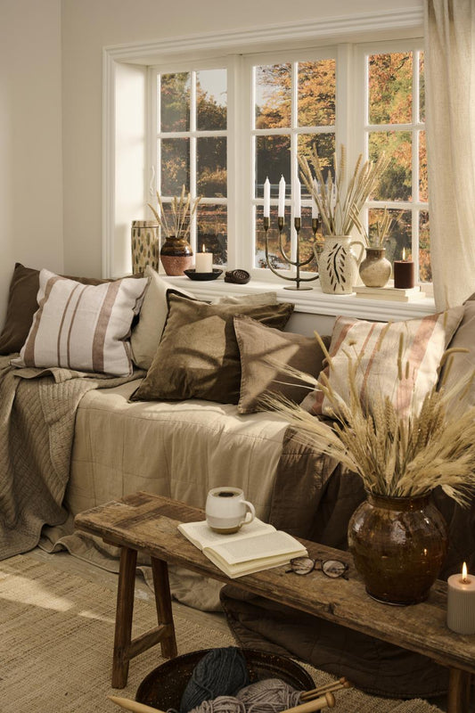 Ib Laursen Vintage Quilt chocolate