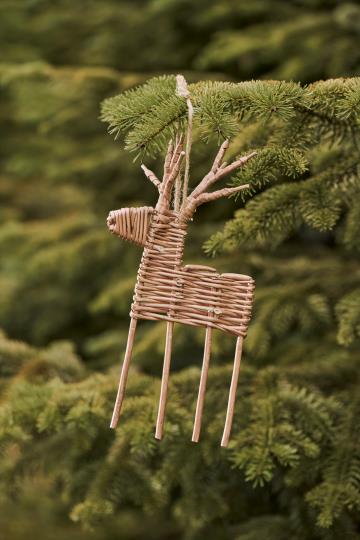 Ib Laursen Rentier Weidengeflecht