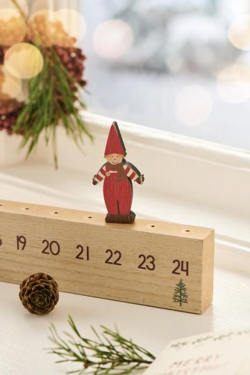 Ib Laursen Weihnachtskalender 1-24 gehender Wichtel