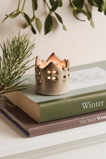 Ib Laursen Kerzenhalter für Teelicht Haus