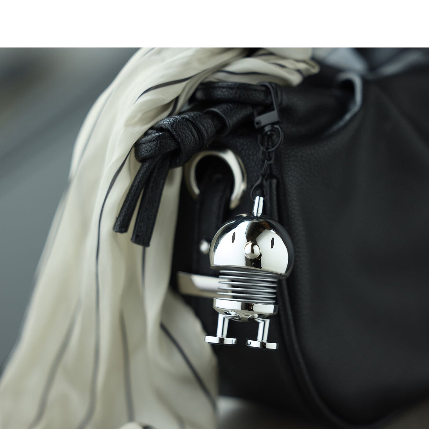 Hoptimist Bag Charm Crome