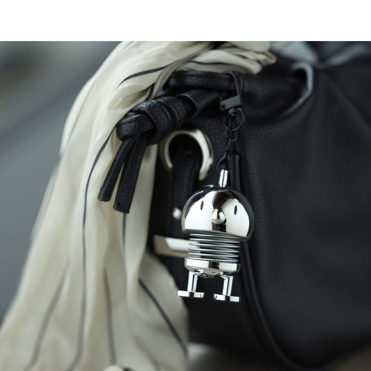 Hoptimist Bag Charm Crome