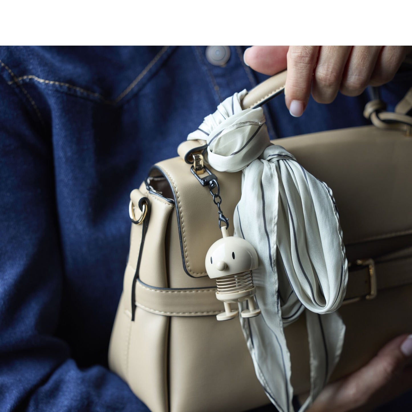 Hoptimist Bag Charm Latte