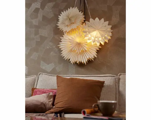 LED Papierstern indoor