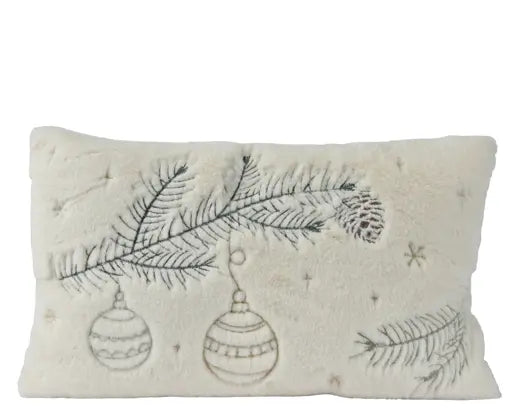 Kissen Weihnachtskugeln