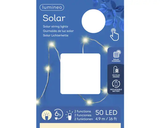 Solar Strangbeleuchtung pvc Twinkle Effekt 2 Funktionen