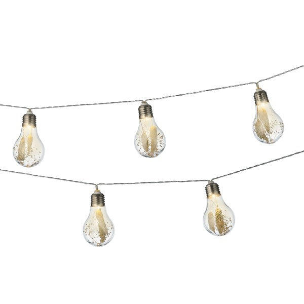 LED Lichterkette mit Trockenblumen Indoor – Das Wohngut