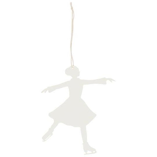 Ib Laursen Scherenschnitt Schlittschuhtänzerin