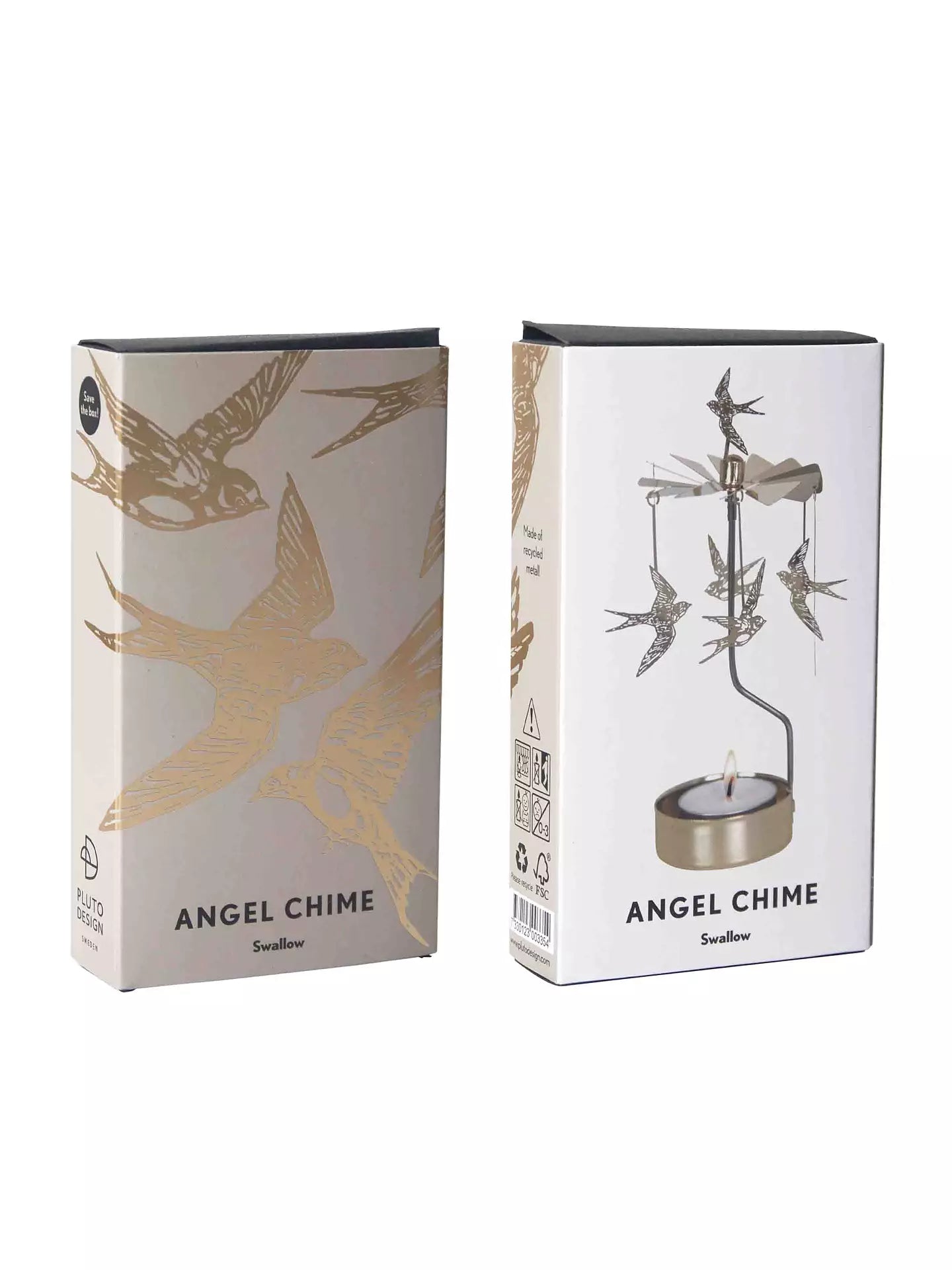 Pluto Design Angel Chime Swallow