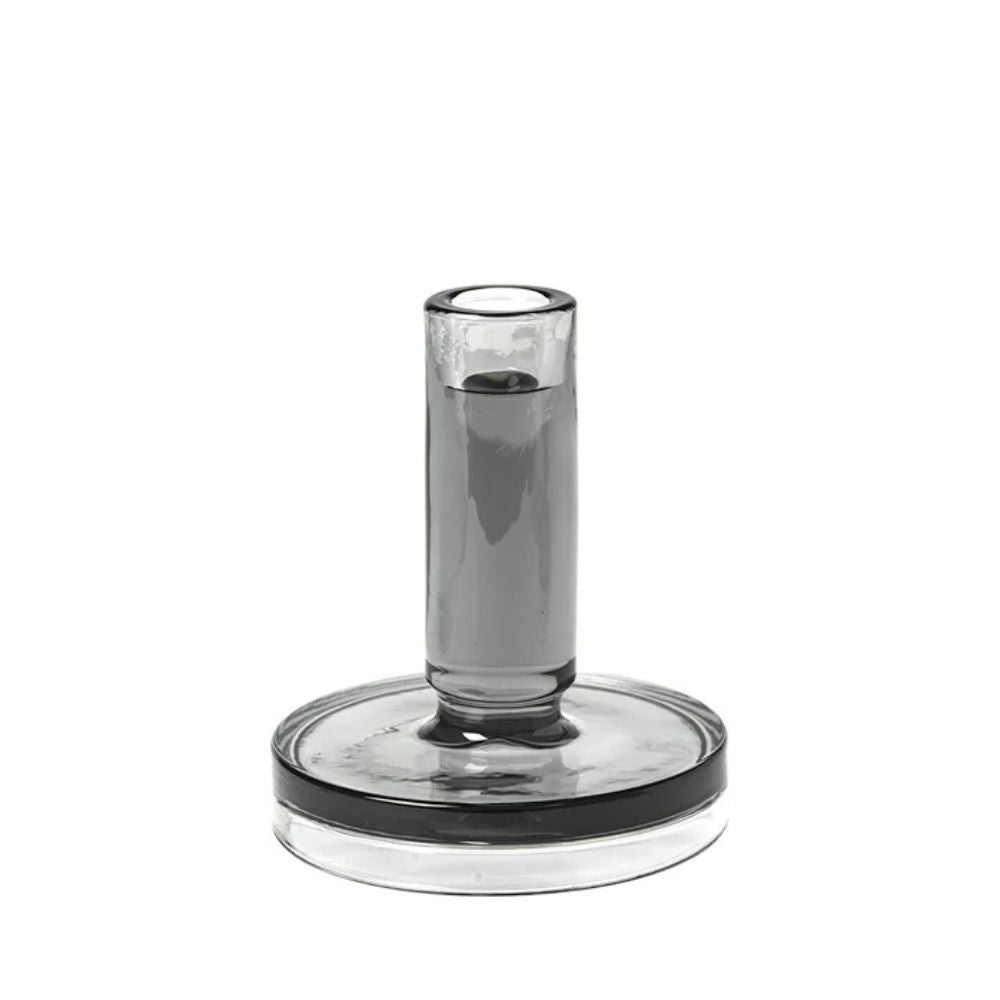 Broste Leuchter Petra L smoke grey