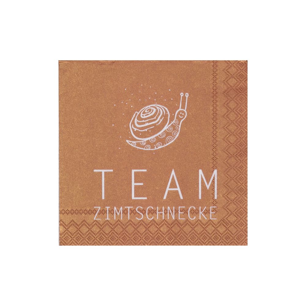 Cocktailservietten Team Zimtschnecke