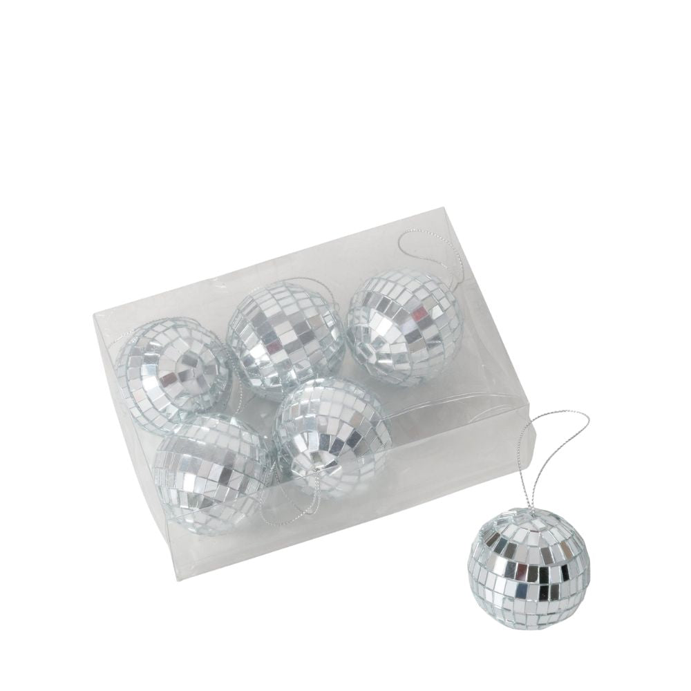 Dekoanhänger Disco, 6 tlg.