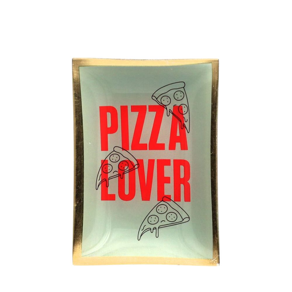 Giftcompany Love Plates, Glasteller M, Pizza Lover