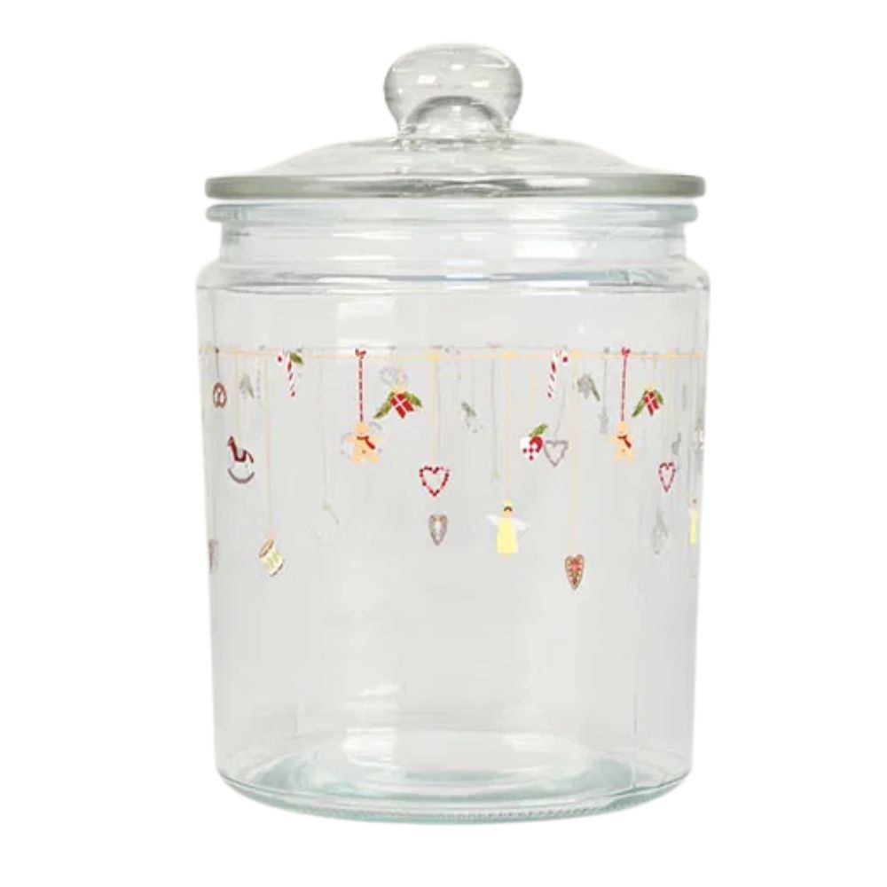 Glasbehälter Christmas Holidays groß