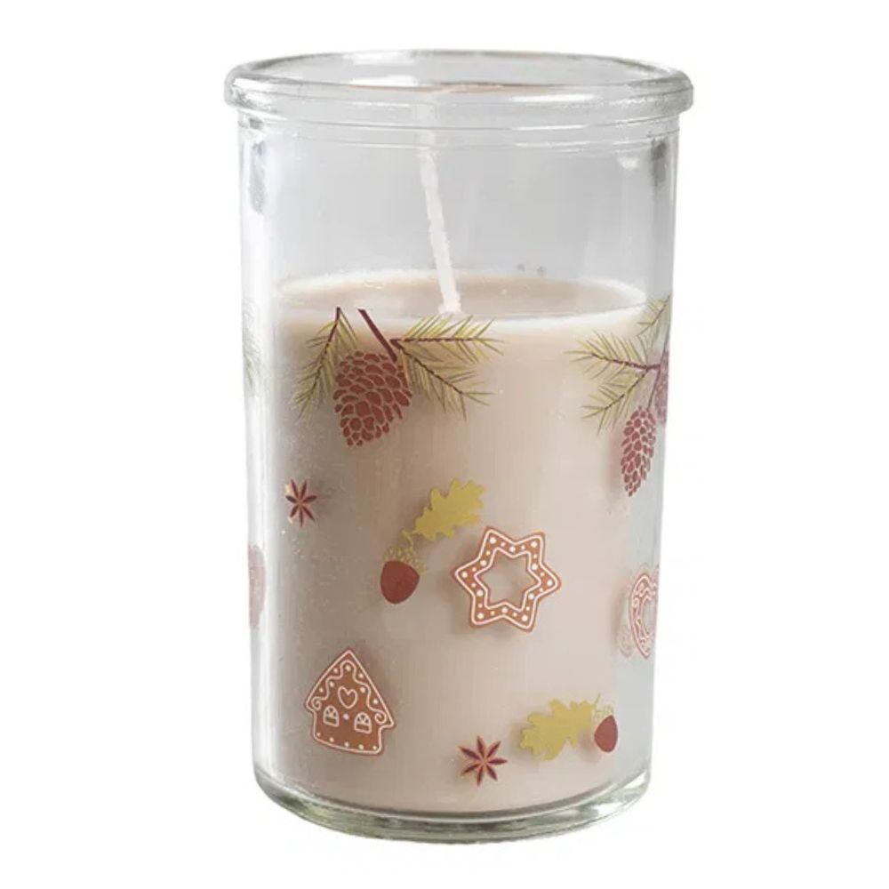 Kerze im Glas Pinecone