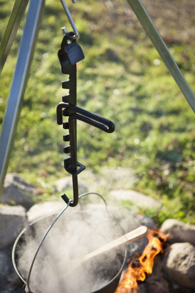 Petromax Kesselhaken - variable Aufhängung für Kessel & Töpfe.