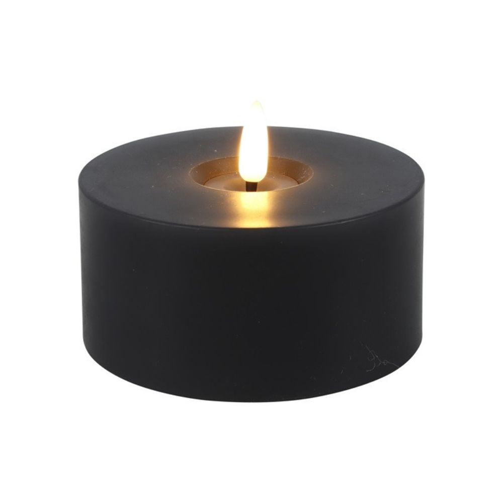 Stumpenkerze Ø10CM LED rd Patio grau