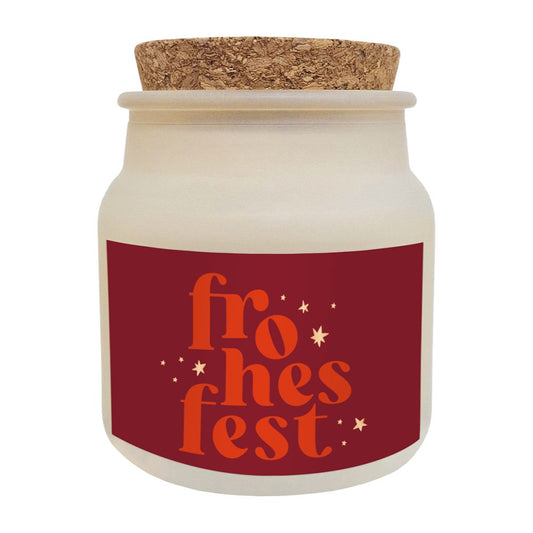 Wohlfühl-Kerze Frohes Fest