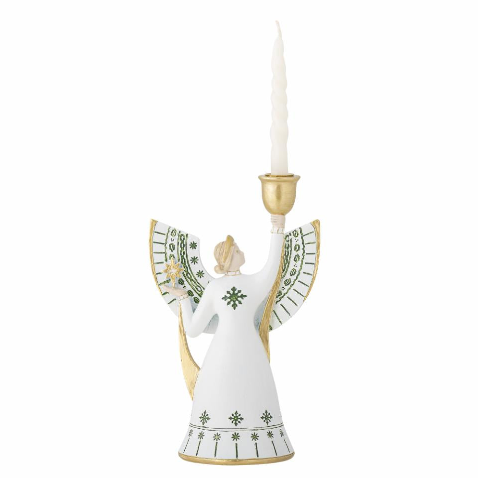 Bloomingville Kerzenhalter Evangeline weiß