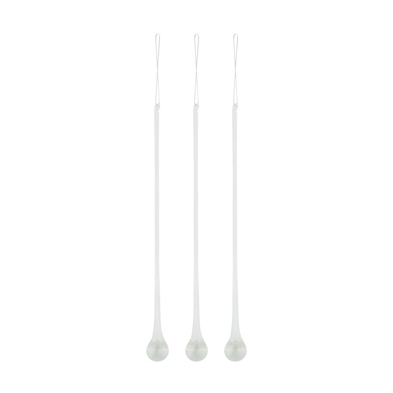 Glasanhänger Tropfen 3er Set – Das Wohngut