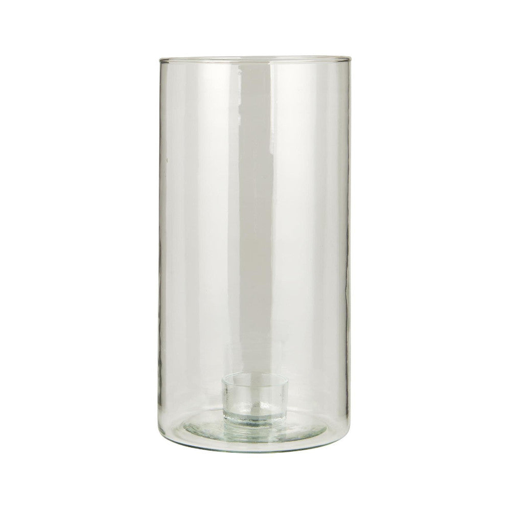 Ib Laursen Kerzenhalter Glas hoch mit Einsatz für 3,8cm Kerzen – Das Wohngut
