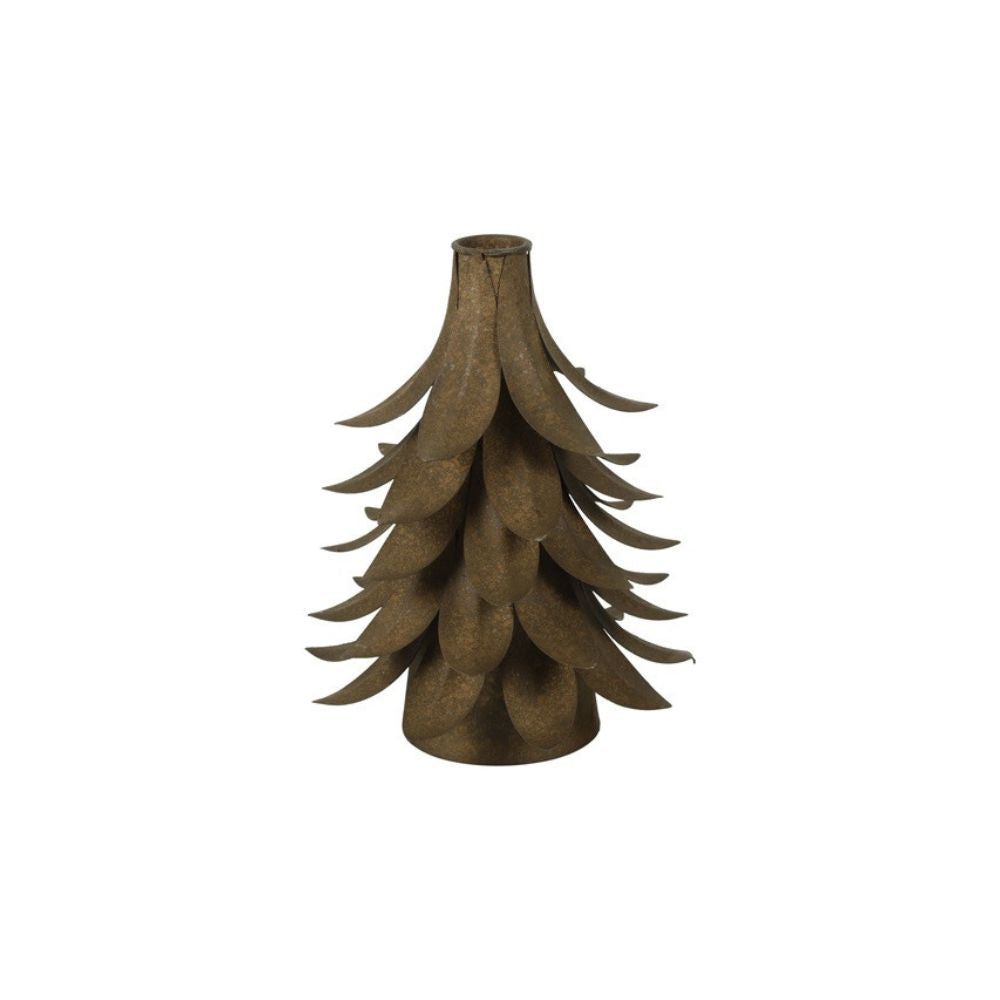 Kerzenhalter Sigvar S – Tannenbaum Metall rustikal