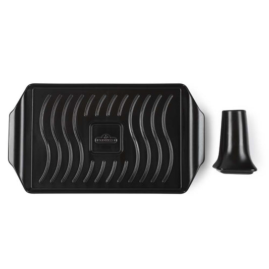 Napoleon Keramik-Bratpfanne & Hähnchenhalter Set