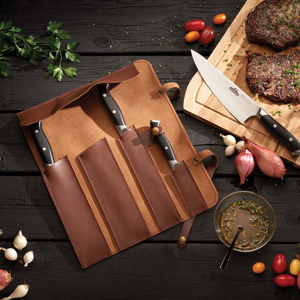 Napoleon Messertasche aus Leder