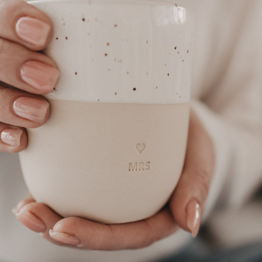 Eulenschnitt Becher Mrs