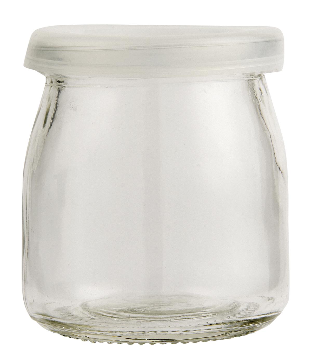 plastikdeckel aufbewahren Glas mit klarem Plastikdeckel 150ml von IB Laursen – Das Wohngut