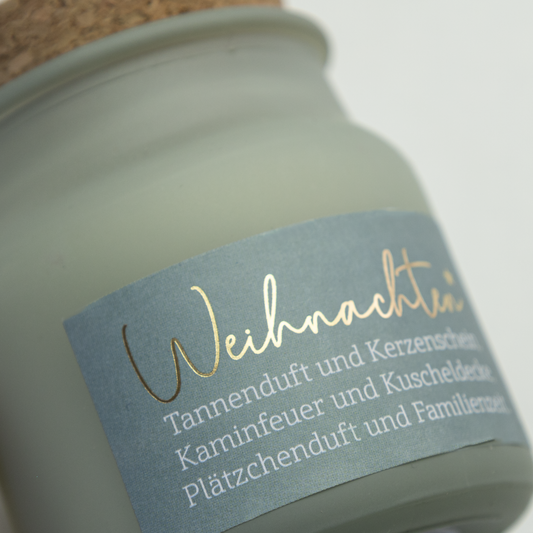 Wohlfühl-Kerze Weihnachten