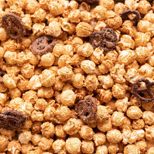 Knalle Popcorn Weiße Schokolade Salzbrezn 100g