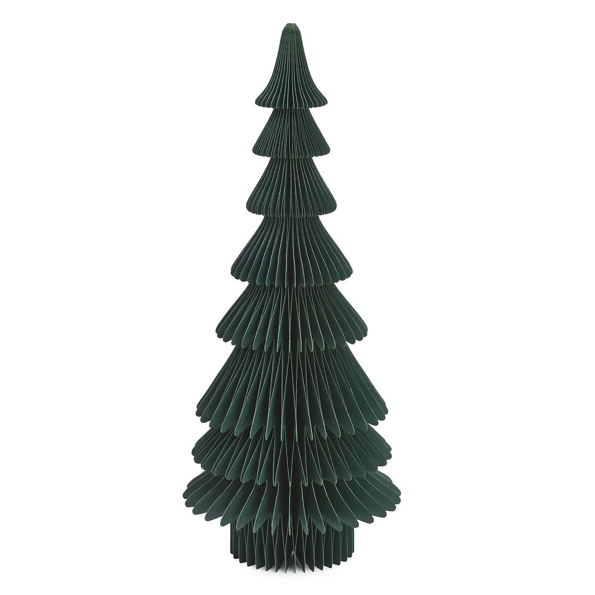 Honeycomb Tannenbaum aus Papier/Pappe Grün (B/H/T) 19x45x19cm