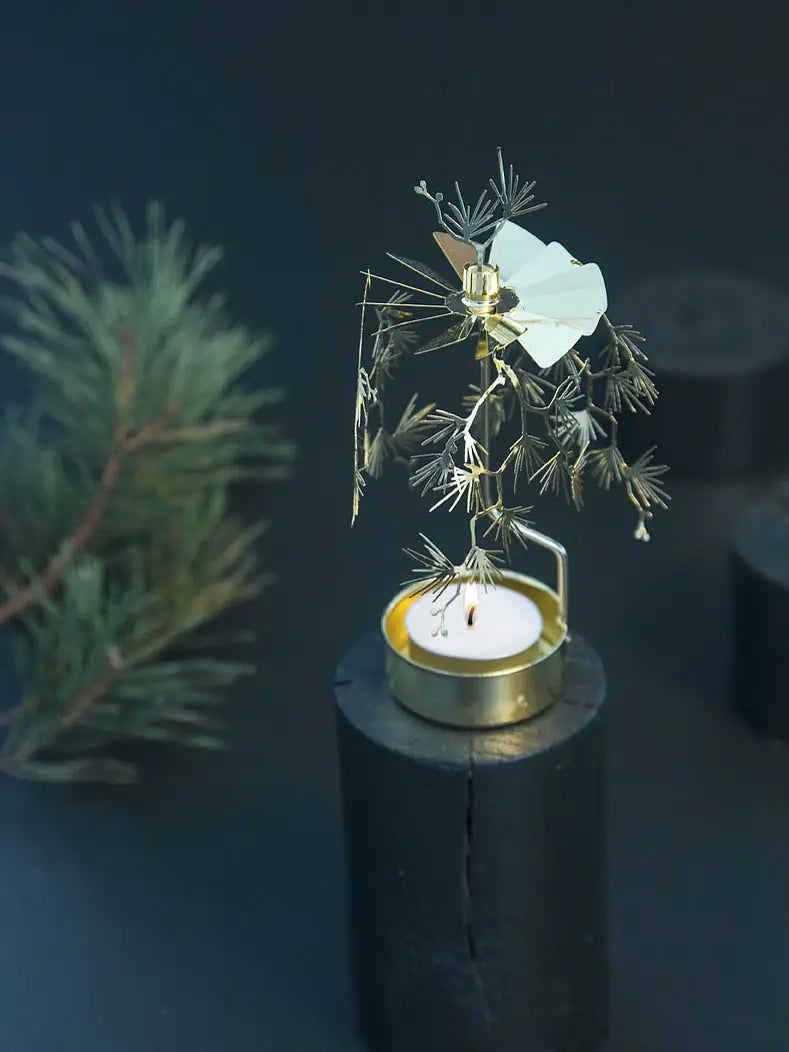 Pluto Design Angel Chime Pine gold