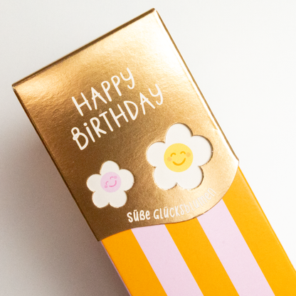 Süße Glücksblumen Happy Birthday