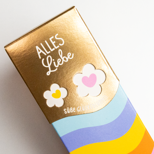 Süße Glücksblumen Alles Liebe