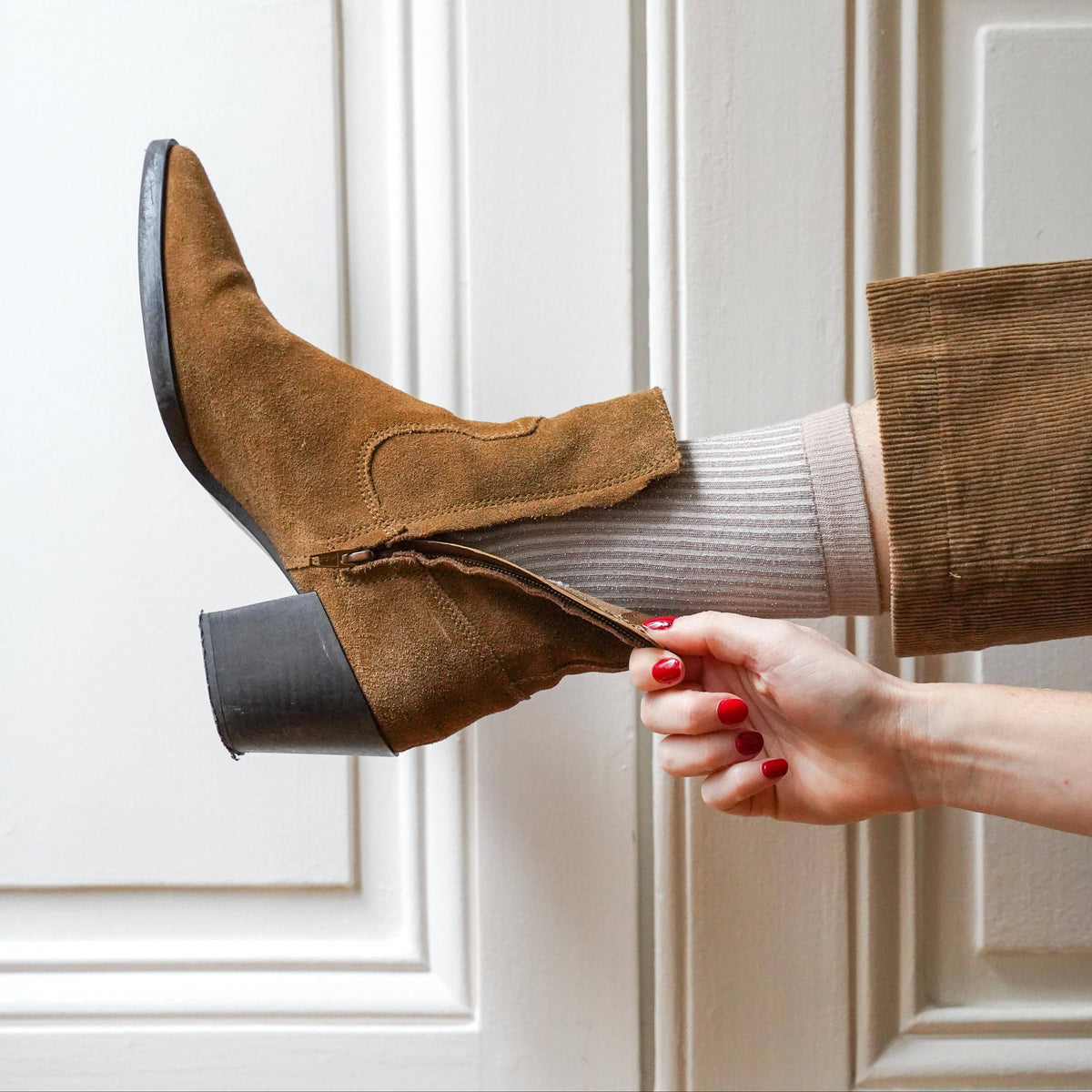KLUE Glitter-Lurex-Socken aus umweltfreundlichem Lyocell | Mondlicht