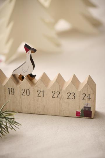 Ib Laursen Weihnachtskalender 1-24 gehende Gans