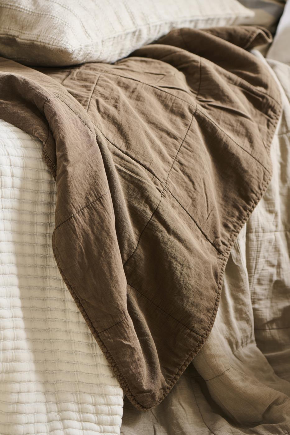 Ib Laursen Vintage Quilt chocolate