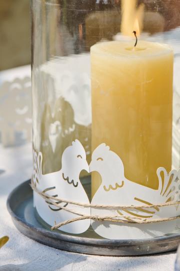 Ib Laursen Oster-Tischdekoration Hühner selbststehend