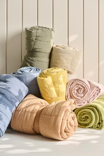 Ib Laursen Klassischer Quilt olivgrün