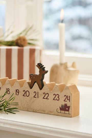 Ib Laursen Weihnachtskalender 1-24 gehendes Rentier