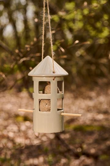 Ib Laursen Vogelfutterhaus zum Hängen latte