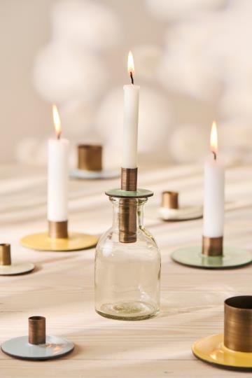 Ib Laursen Kerzenhalter f/1,3 cm Kerze Flaschenstecker