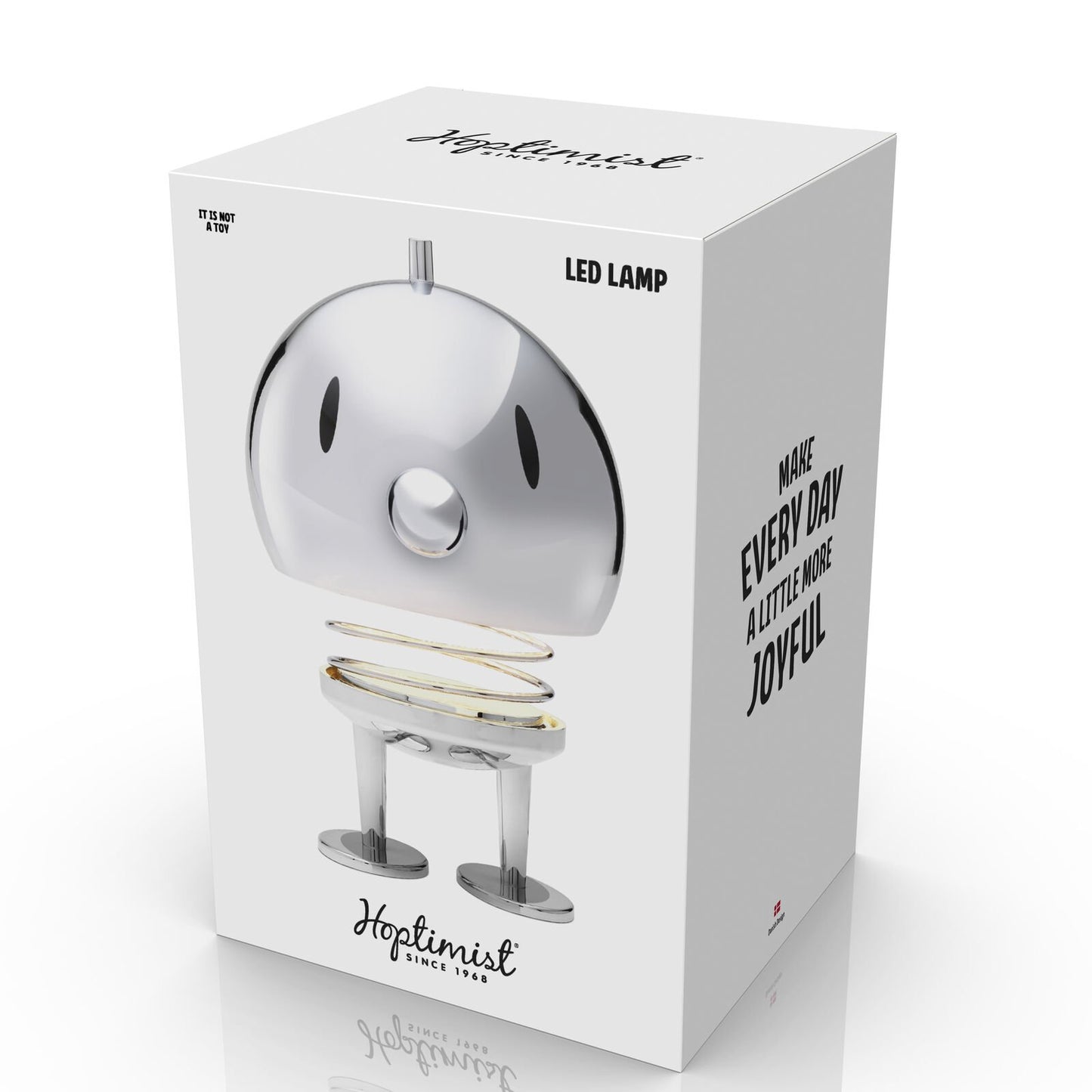 Hoptimist LED Lampe L Chrome