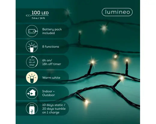 LED Basic-Beleuchtung USB Ladefuntion Outdoor