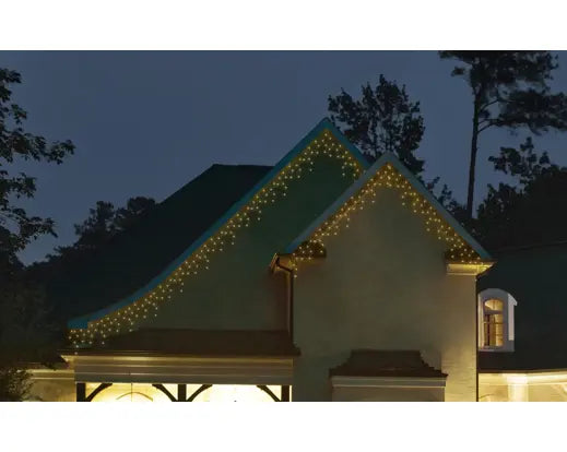 LED Icicle Lights Twinkle Effekt 8 Funktionen Outdoor