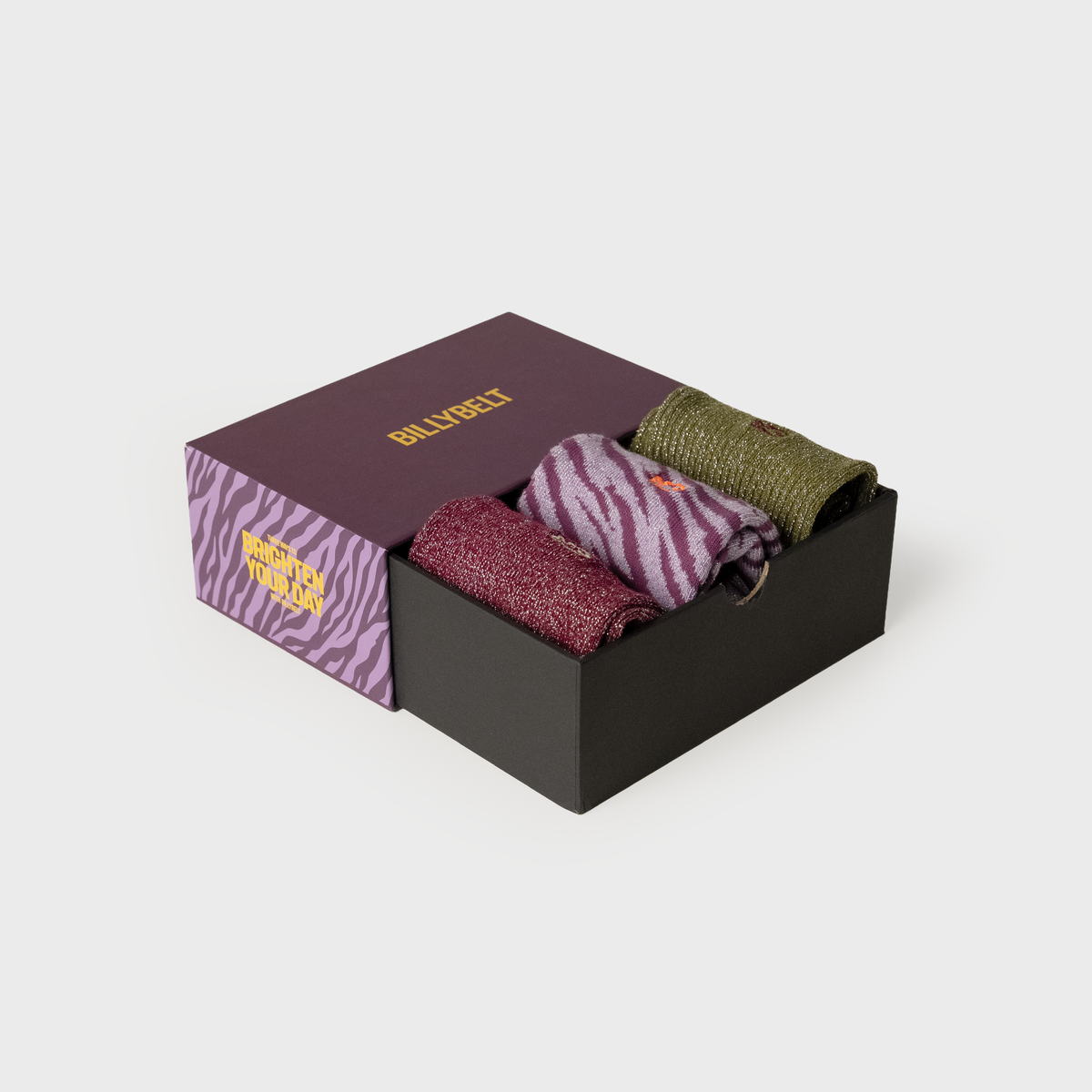 Socken-Set für Damen – Erhelle deinen Tag in Violett