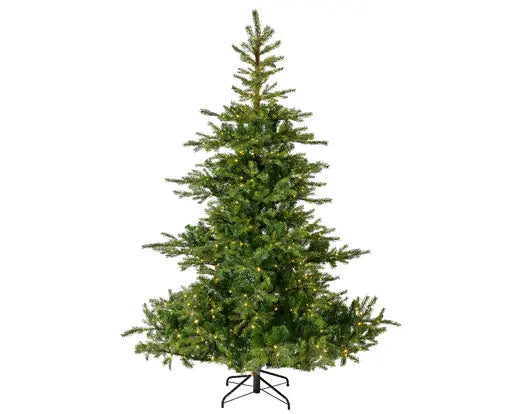 Künstliche Tanne mit integrierter Lichterkette