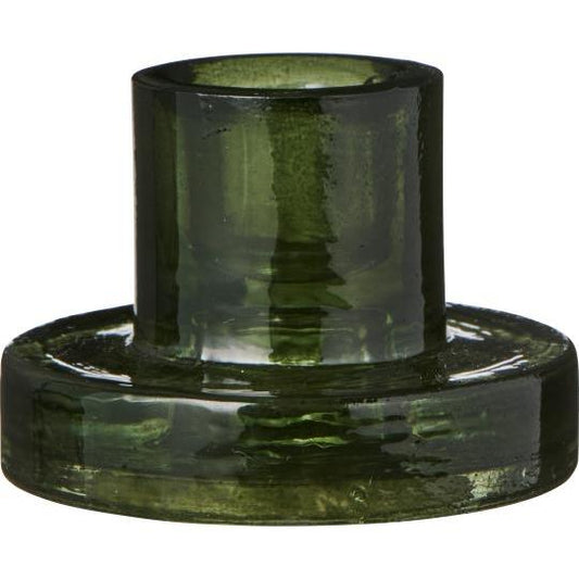 Ib Laursen Kerzenhalter Glas  grün